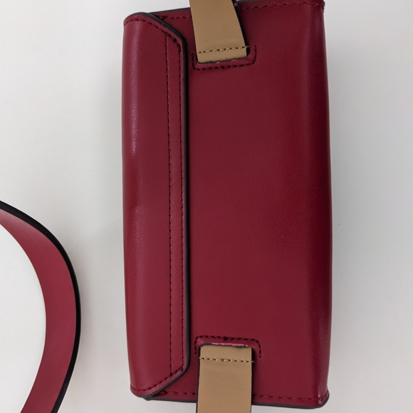 NWT! Kate Spade New York Leather Bow Belt Bag In Red Size L/XL - Picture 8 of 16